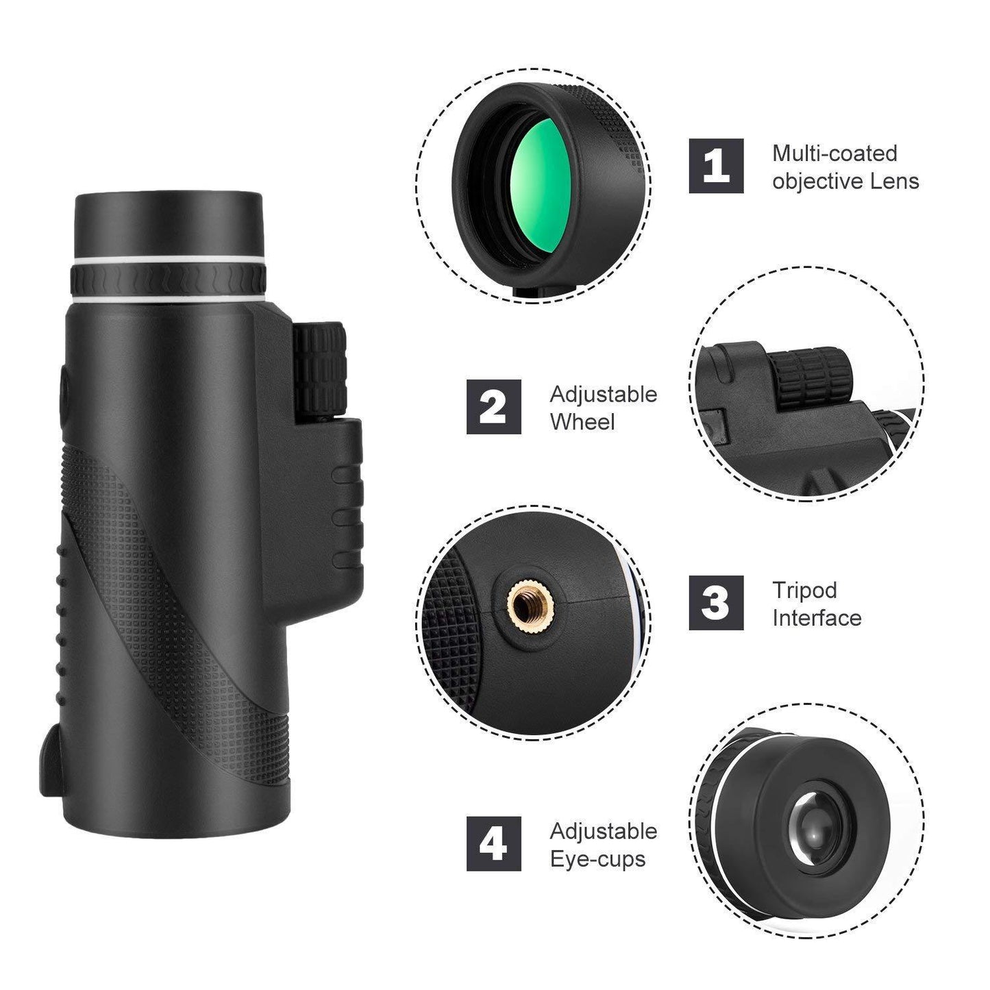 HD VisionScope with Smartphone Mount